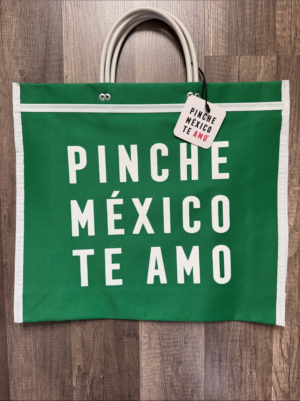 NWT Pinche Mexico Te Amo Tote Bag